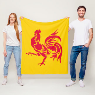 Show off your colours - Wallonie Fleece Blanket