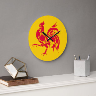 Show off your colours - Wallonie Large Clock