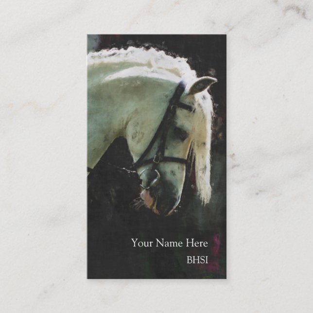 Show pony business card (Front)