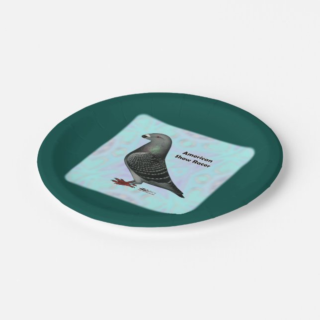 Show Racer ASR Paper Plate (Angled)