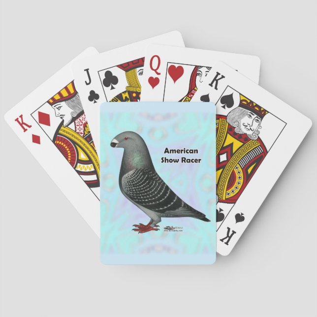 Show Racer ASR Playing Cards (Back)