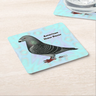 Show Racer ASR Square Paper Coaster