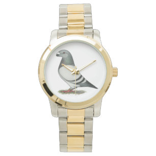 Show Racer Blue Bar Pigeon Watch