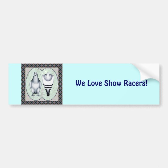 Show Racer Standard Bumper Sticker (Front)