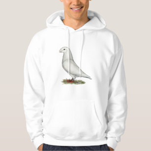 Show Racer White Hoodie