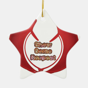 Show Some Respect Art Print Ceramic Tree Decoration