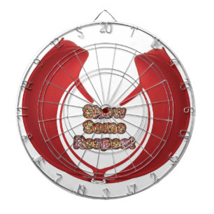 Show Some Respect Art Print Dartboard