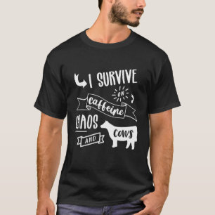 Show Steer Heifer Cattle Cow Livestock Show Mum T-Shirt
