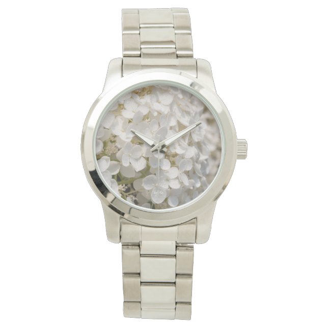 show, white flower watch (Front)