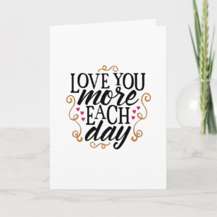 SHOW YOU ALL MY LOVE  *CELEBRATE OUR ANNIVERSARY* CARD