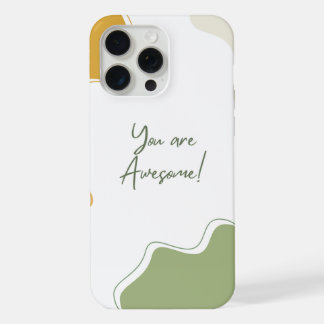 Show Your Awesome Style- iPhone 15 Pro Case