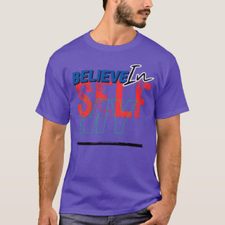 Show Your Confidence Inspiring SBelief boy T-Shirt