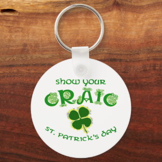 Show Your Craic Key Ring