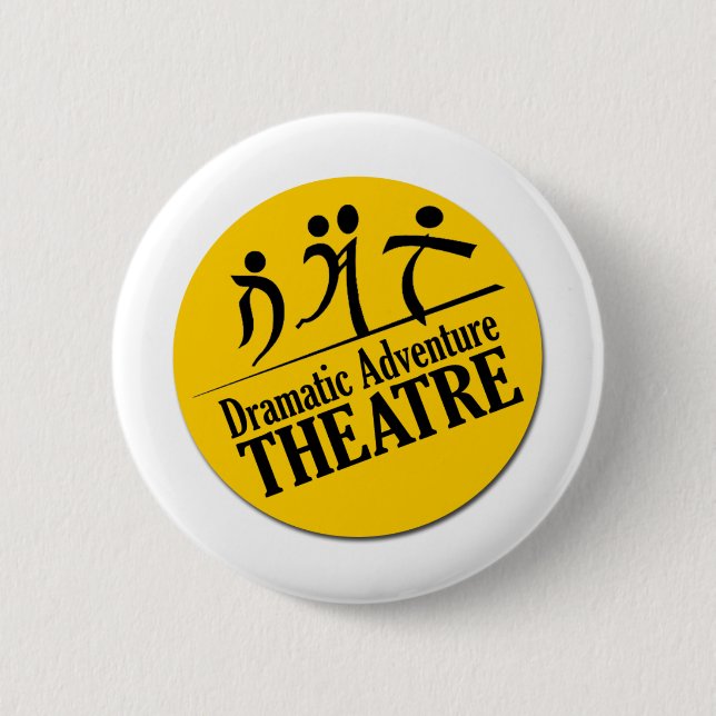 Show your DAT pride! 6 Cm Round Badge (Front)