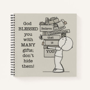 Show Your Gifts Notebook