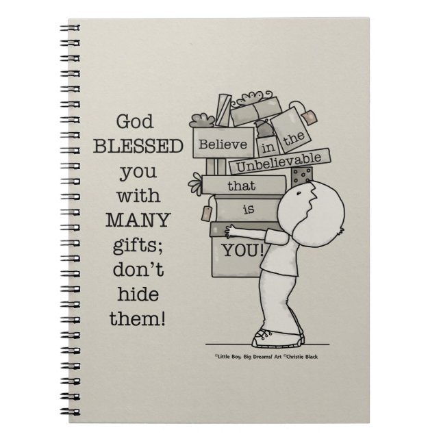 Show Your Gifts Notebook (Front)