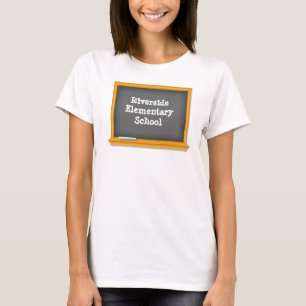 Show Your School Pride Chalkboard  T-Shirt