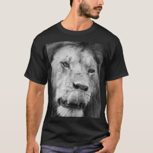 Show Your Strength with Our Lion Print Shirt