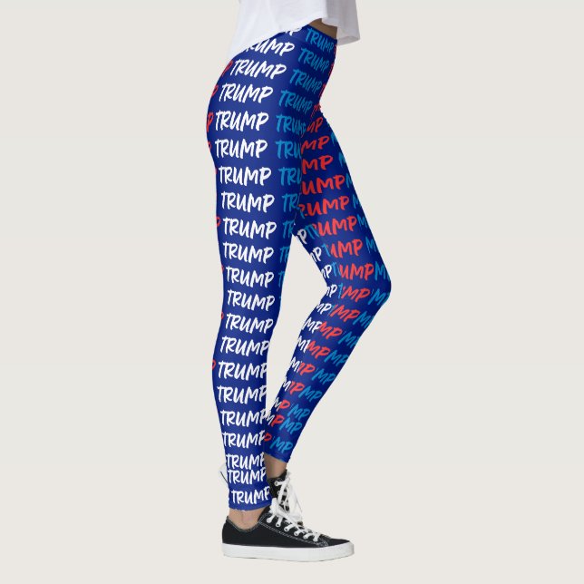 Show Your Support: Trump Colors Leggings (Right)