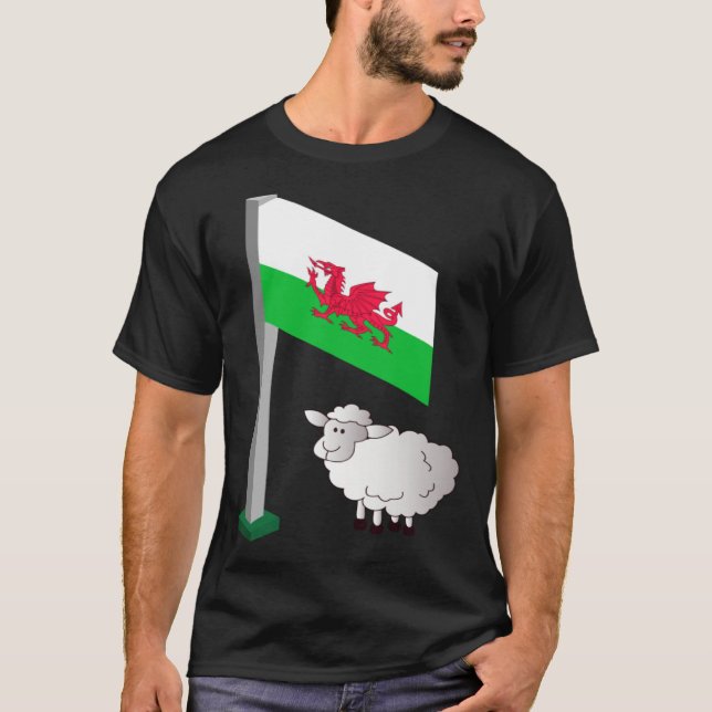 Show Your Welsh Pride with Our St Davids Day T-Shirt (Front)