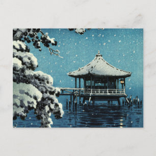 Showa Era, Winter by Tsuchiya Koitsu Postcard