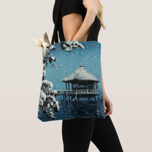 Showa Era, Winter by Tsuchiya Koitsu Tote Bag
