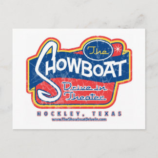 Showboat Drive in Post Card