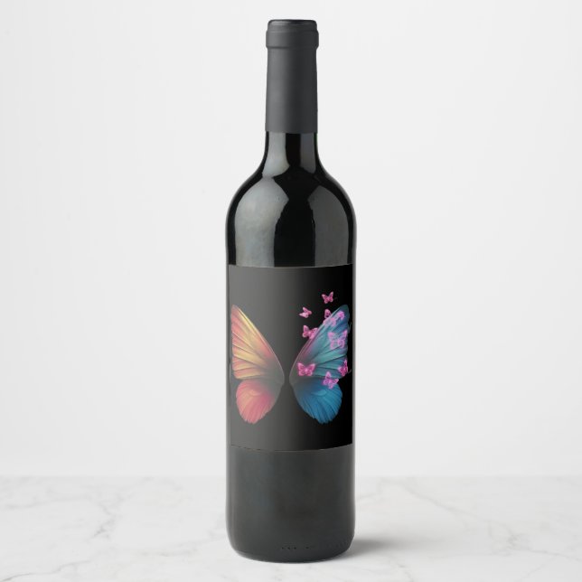 Showcase the beauty  wine label (Front)