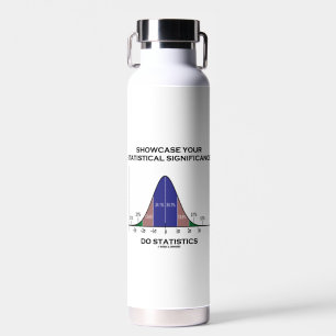 Showcase Your Statistical Significance Statistics Water Bottle