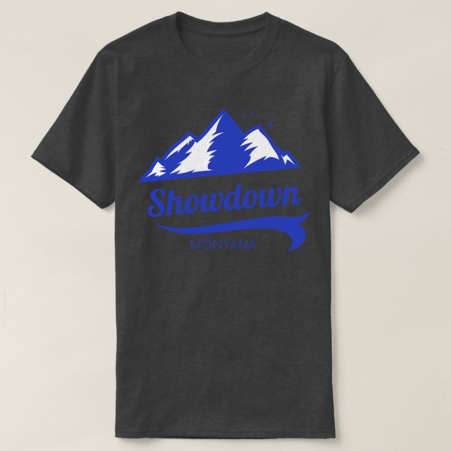 Showdown ski Montana T-Shirt (Design Front)