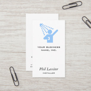 Shower Business Card