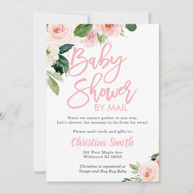 Shower by Mail Baby Shower Invitations (Front)