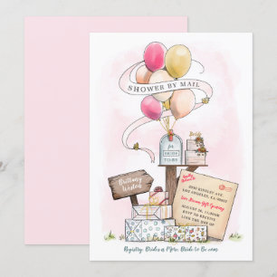 Shower By Mail Virtual Bridal Shower Mailbox Invitation