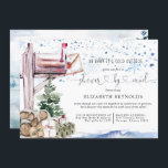 Shower by Mail | Winter Christmas Baby Shower Invitation<br><div class="desc">A baby shower by mail invitation perfect for those that live a long distance from loved ones. Winter has snuck up on us. And if you’re planning a baby shower for yourself or a loved one, why not utilise the season as inspiration. Invite your guests to your baby shower in...</div>