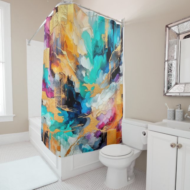 shower curtain (In Situ)