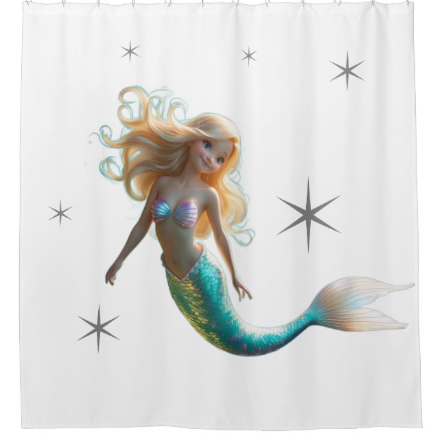 shower curtain, シャワーカーテン curtain (Front)