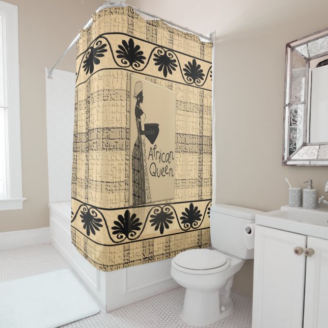 Shower Curtain African (In Situ)