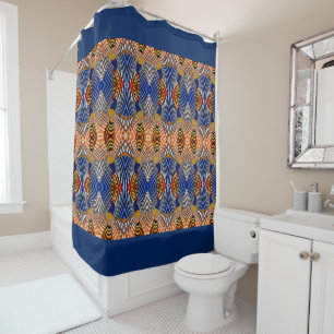 Shower Curtain/African Pattern Shower Curtain