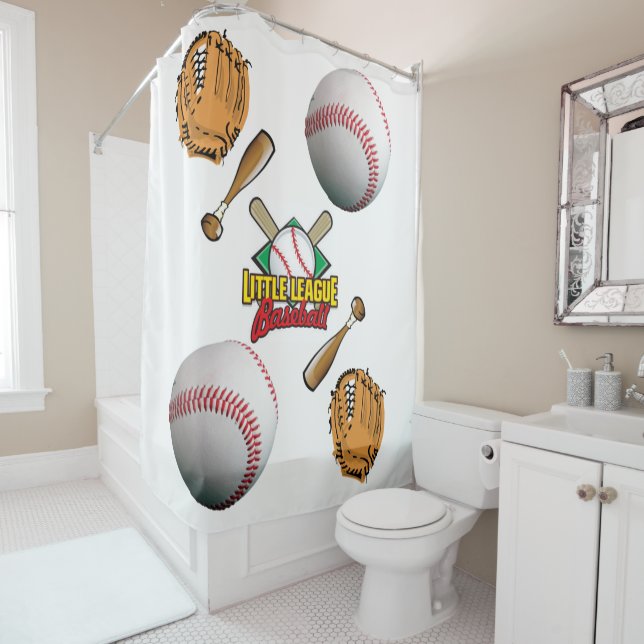 Shower curtain Baseball (In Situ)