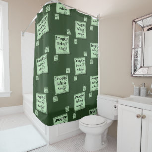 Shower Curtain Believe