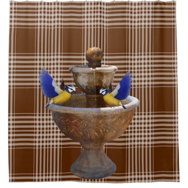 Shower Curtain Bird (Front)