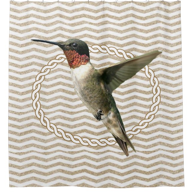 Shower Curtain Bird (Front)