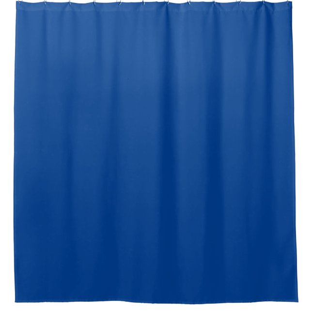 Shower Curtain, Blue Curtain (Front)