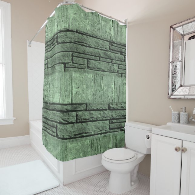 Shower Curtain Brick (In Situ)