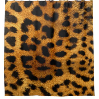 Shower Curtain/Cheetah Print Curtain