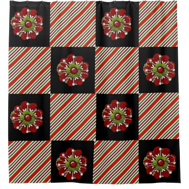 Shower Curtain Christmas (Front)