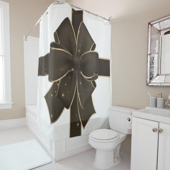 Shower curtain Christmas (In Situ)