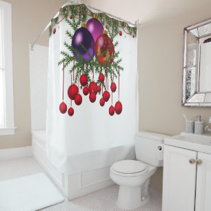 Shower Curtain Christmas
