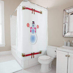 Shower Curtain Christmas