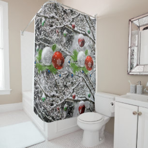 Shower Curtain Christmas